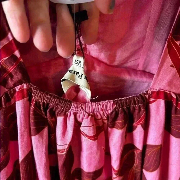 Ruched Front Midi Dress - Picture 8 of 9